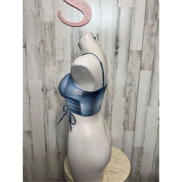 Aeropostal blue crop top size XS - Picture 2 of 8